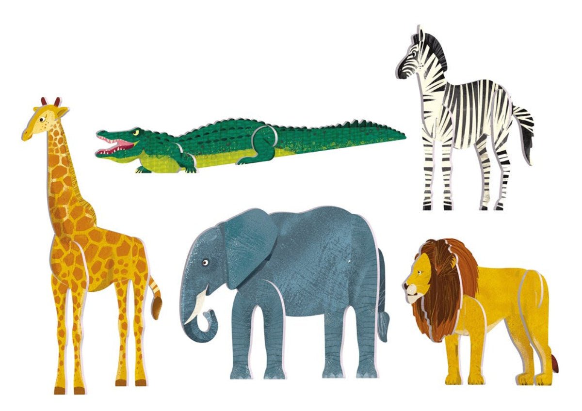Slot-Together Animals - Twirls + Twigs