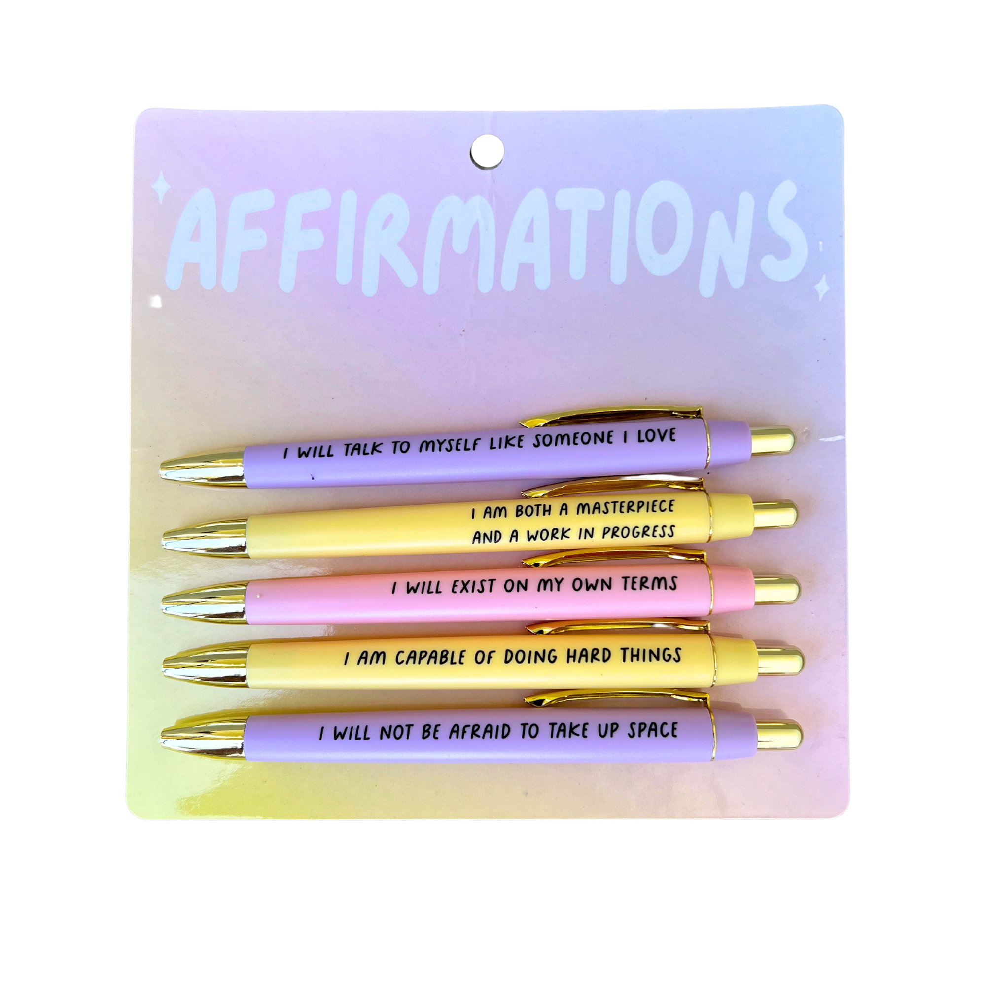 Affirmations Pen Set - Twirls + Twigs