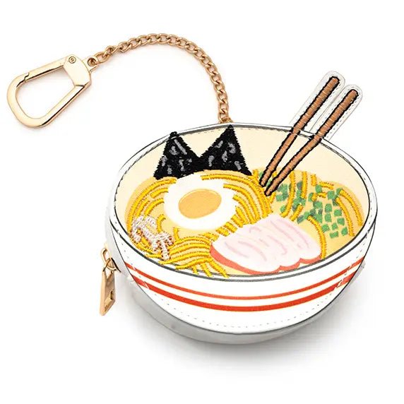 2-in-1 Bag Charm & Reusable Shopper Bag - Ramen Noodles - Twirls + Twigs