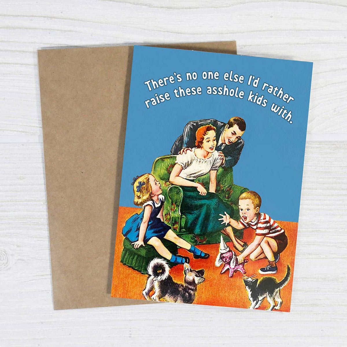 Mother's Day Card: Raising Kids Together - Twirls + Twigs