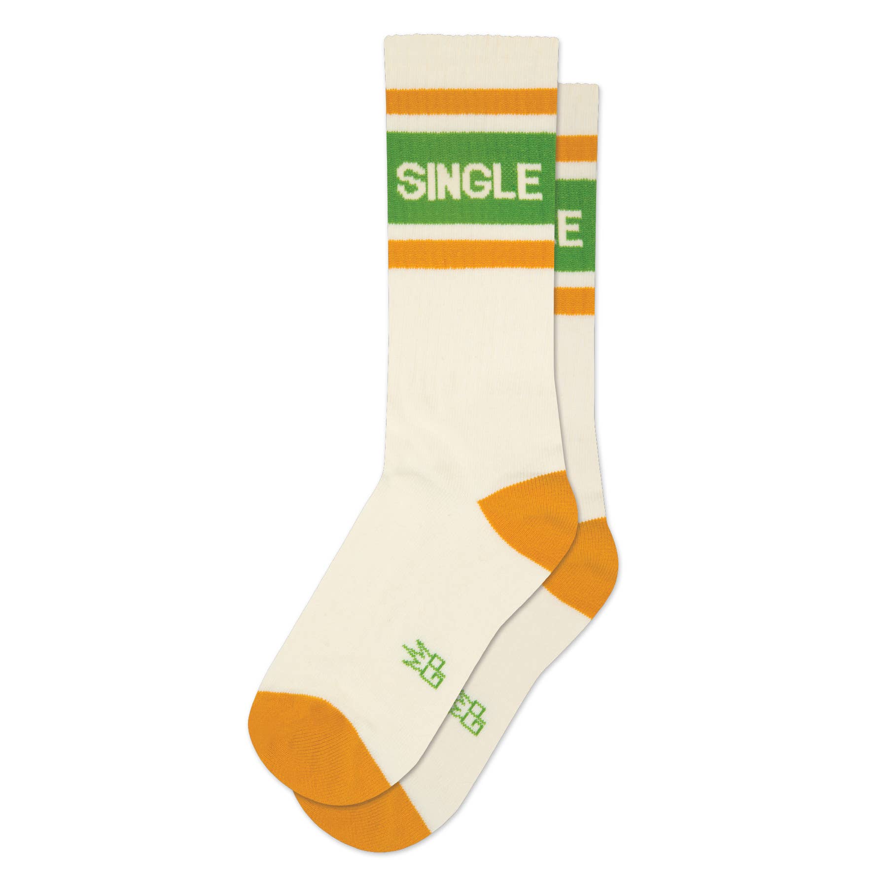 Single Gym Crew Socks - Twirls + Twigs