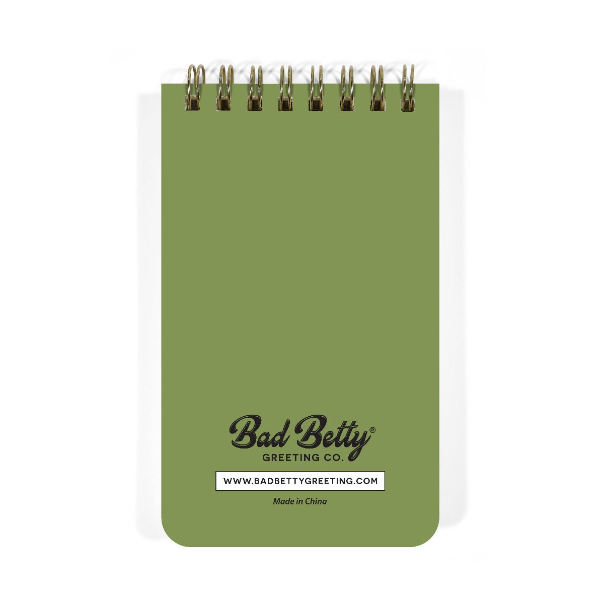 Silently Judging You - Funny 3x5 Spiral Memo Notepad - Twirls + Twigs