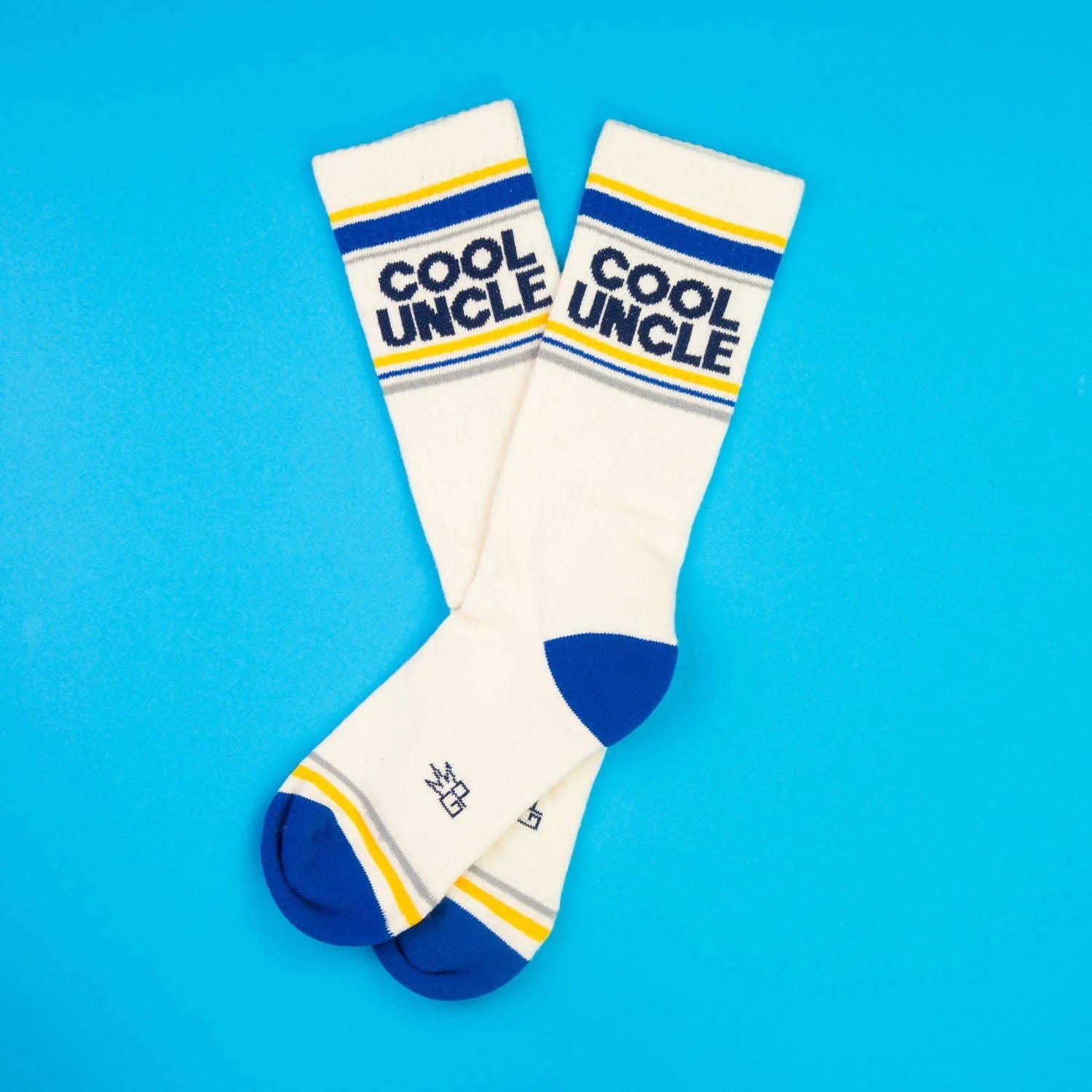 Cool Uncle Gym Crew Socks - Twirls + Twigs