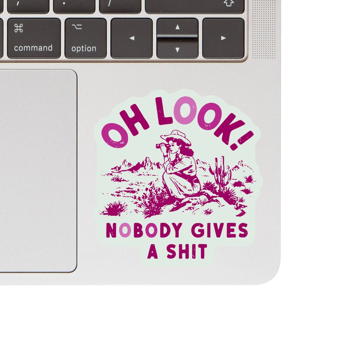 Funny Swear Cowgirl Nature Shit Vinyl Sticker - Twirls + Twigs