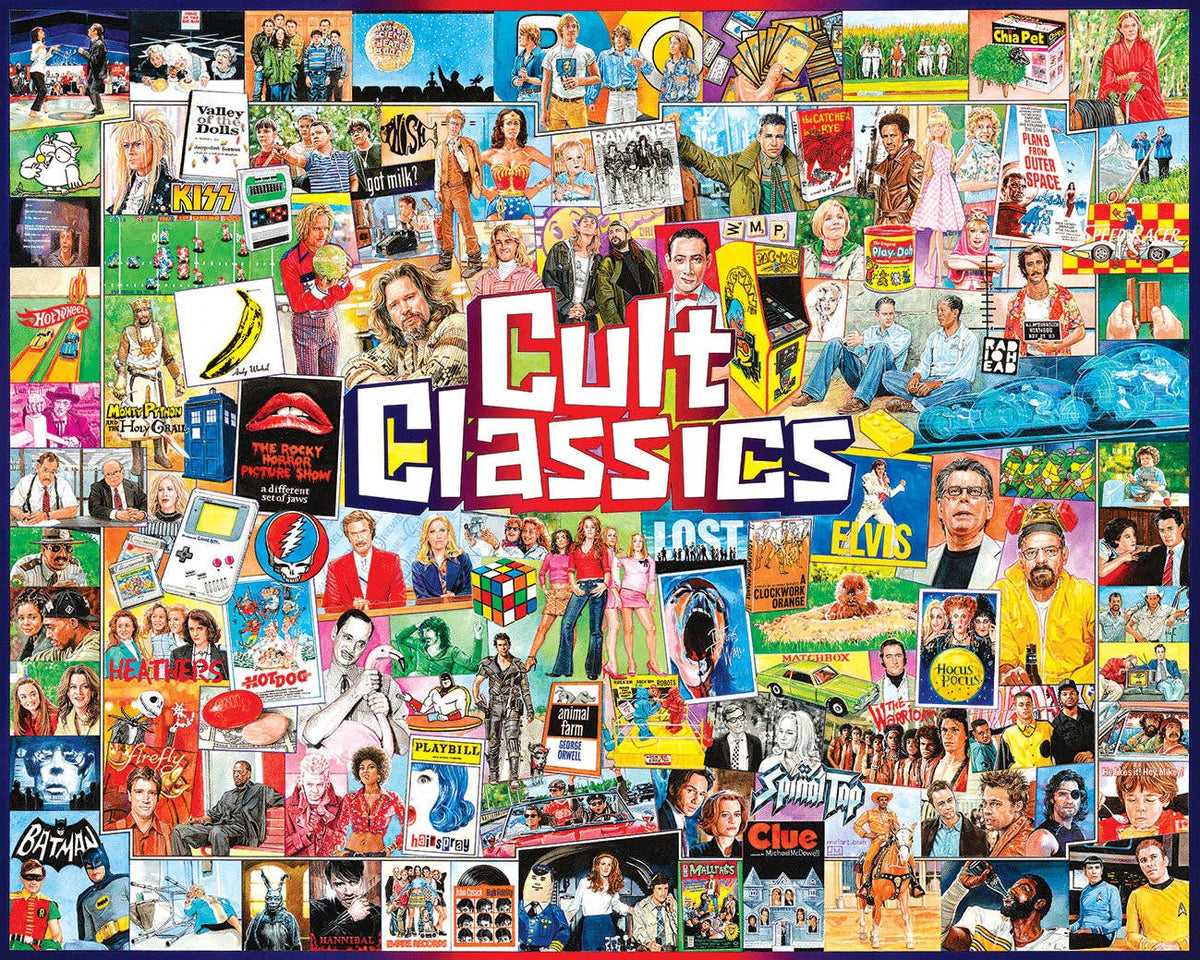 Cult Classics (2242pz) - 1000 Piece Jigsaw Puzzle - Twirls + Twigs