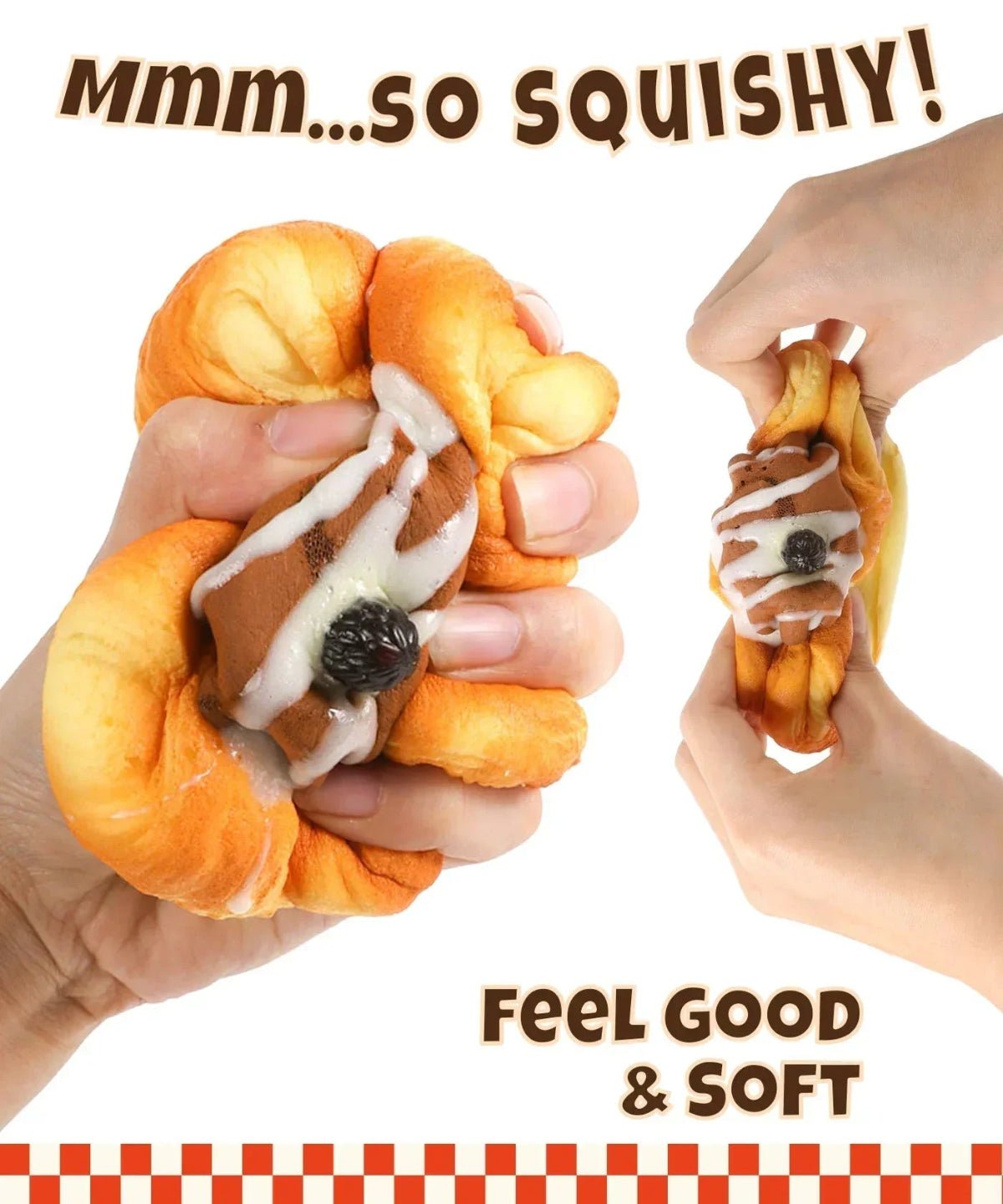 Ultimate Stress Relief Squishy - Bloom Bun Sundae - Twirls + Twigs