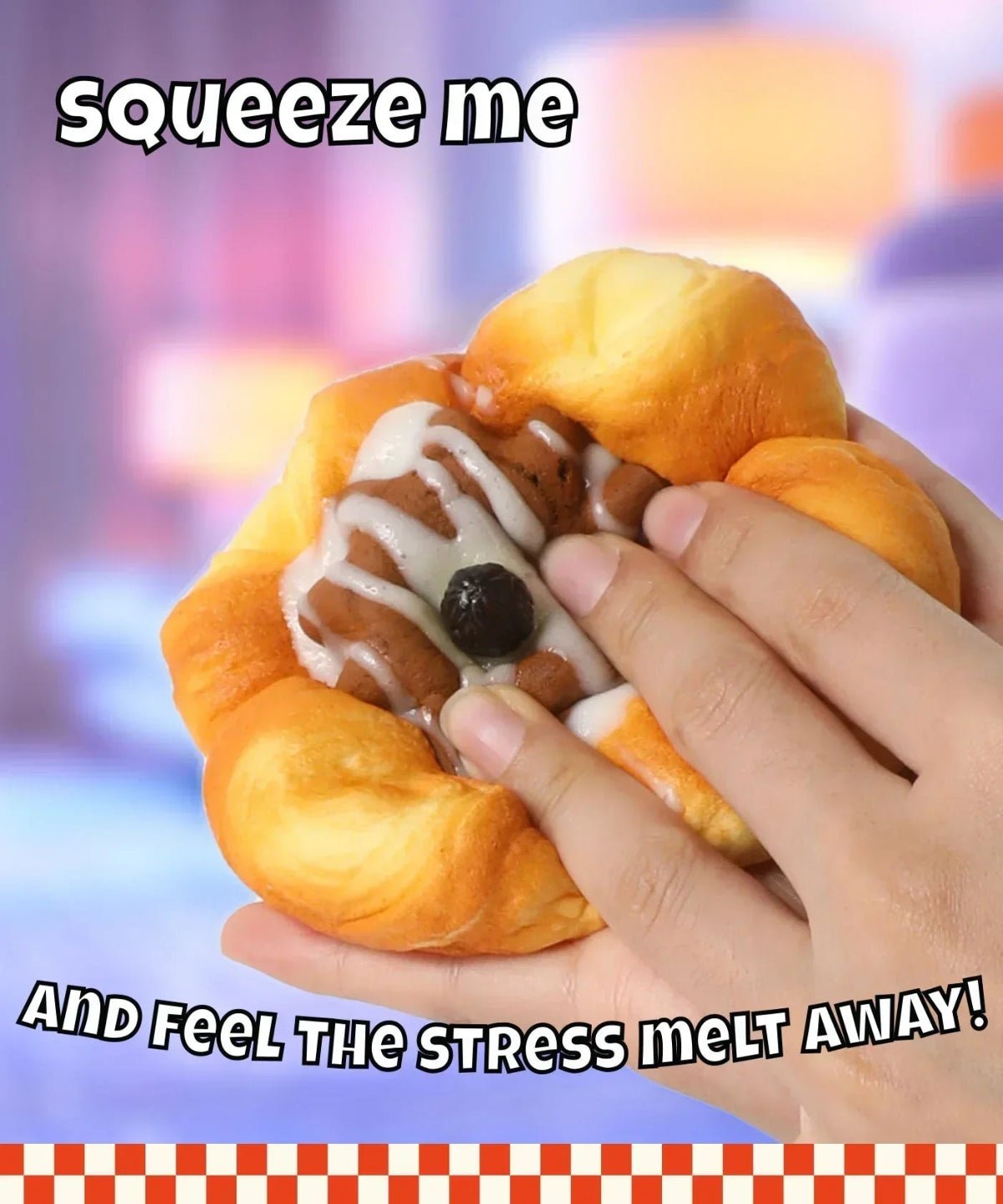 Ultimate Stress Relief Squishy - Bloom Bun Sundae - Twirls + Twigs