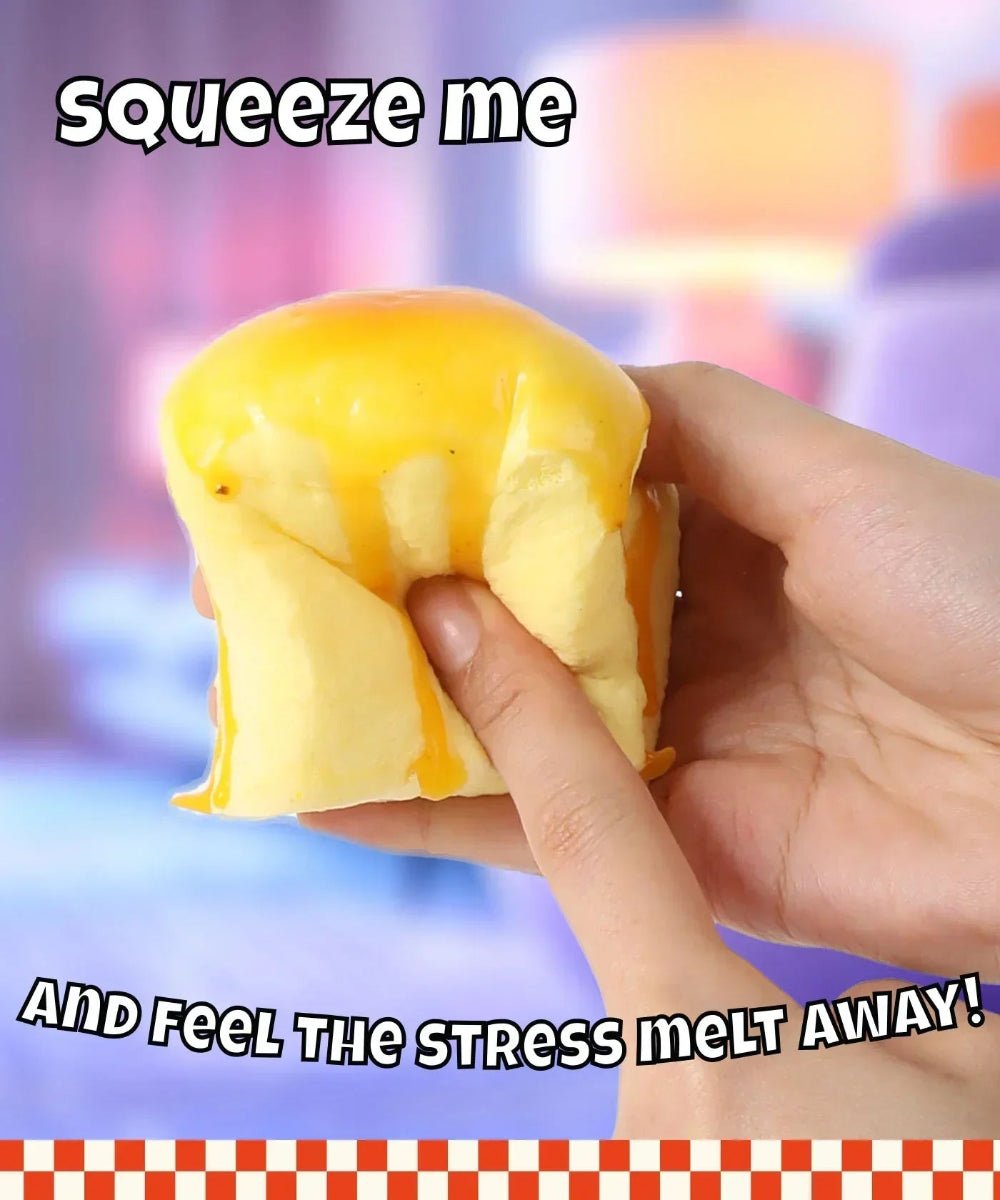 Ultimate Stress Relief Squishy - Melty Butter Cube - Twirls + Twigs