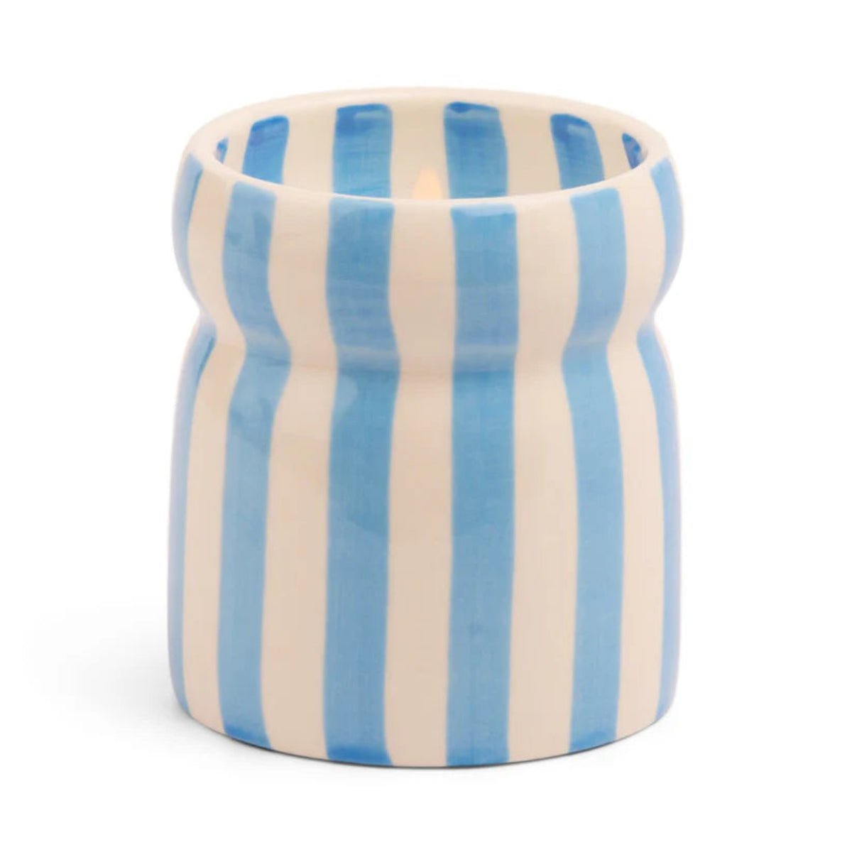 6.5 OZ CABANA BLUE STRIPED - LOST AT SEA - Twirls + Twigs