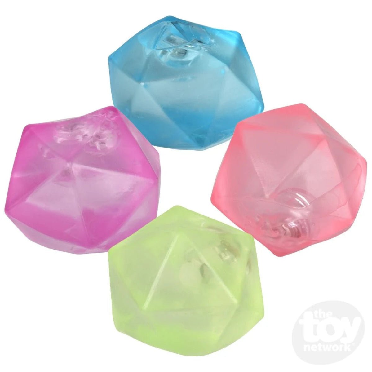 2.75" Light-Up Squeezy Sugar Diamond 12ct - Twirls + Twigs