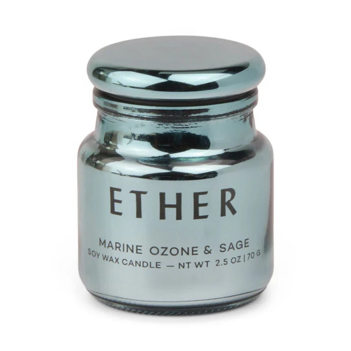 ETHER CANDLE-CHROMA LIGHT BLUE - Twirls + Twigs