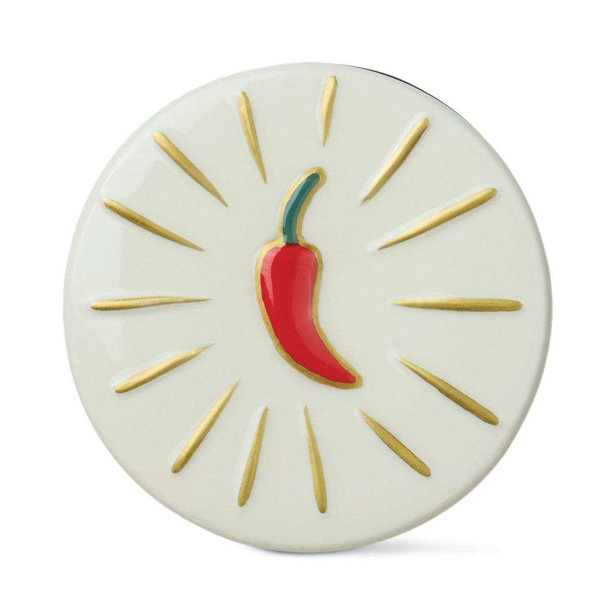 Charmed Candle with Chili Lid in Chili Pepper & Mango 8oz - Twirls + Twigs