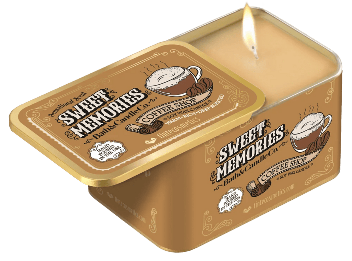 Sweet Memories Candle - Coffee Shop - Twirls + Twigs
