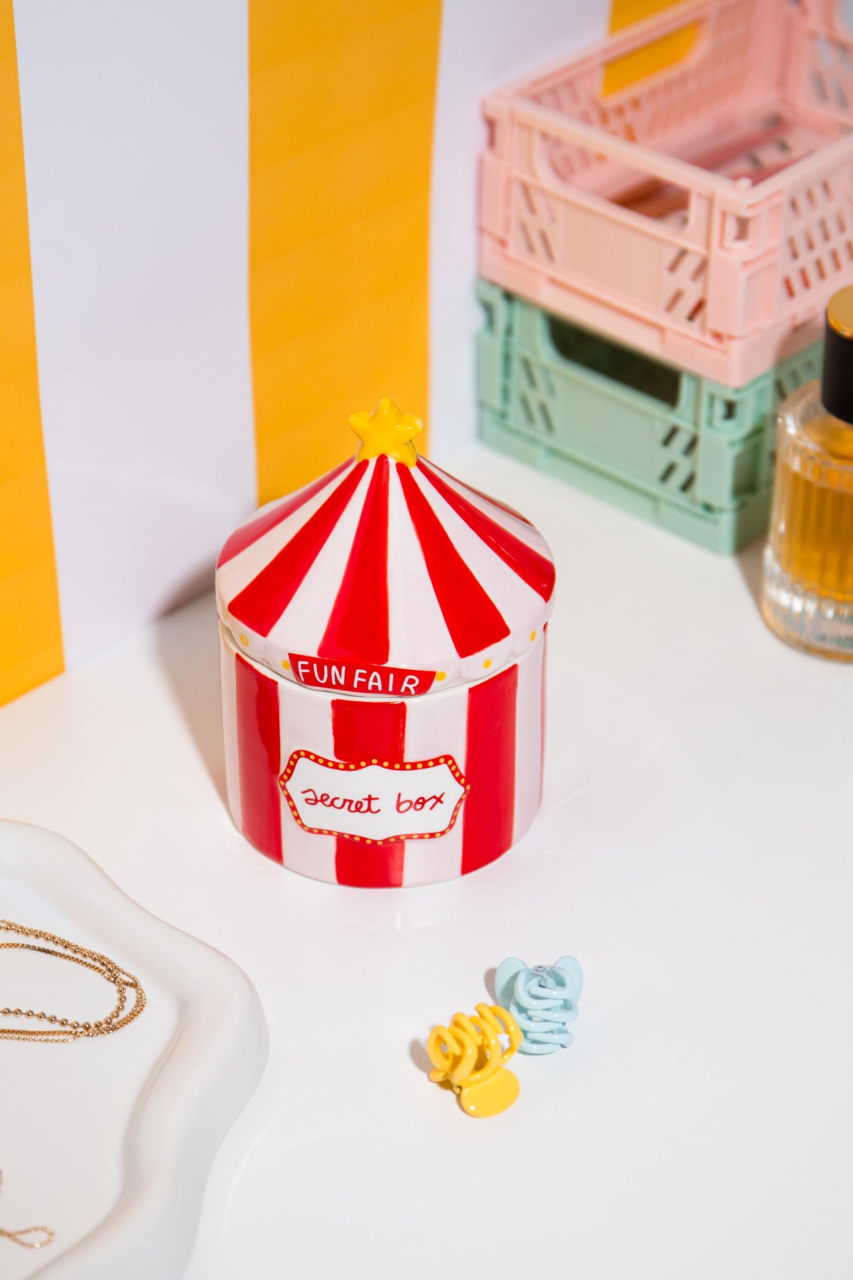 Funfair Storage Box - Twirls + Twigs