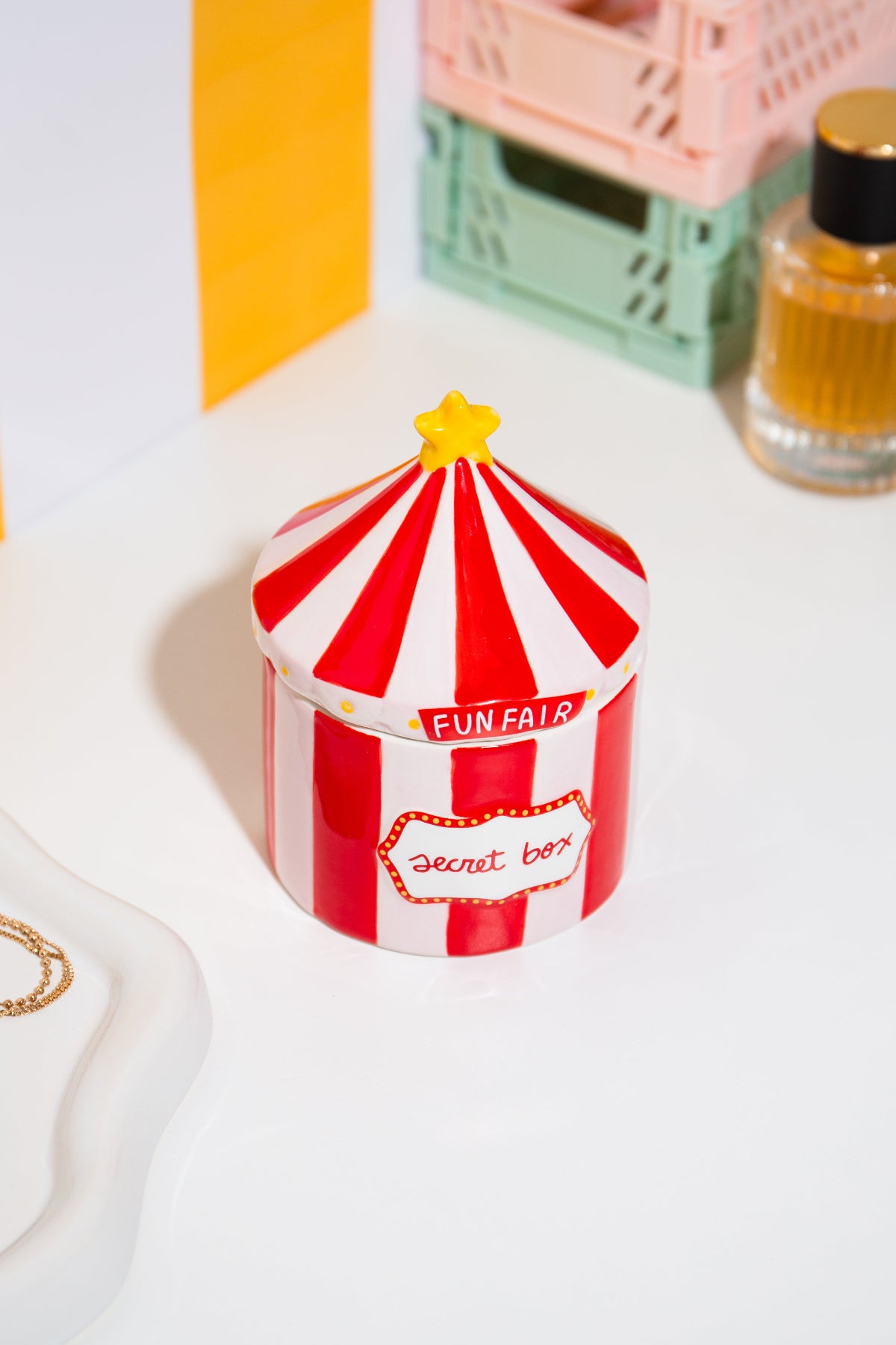 Funfair Storage Box - Twirls + Twigs