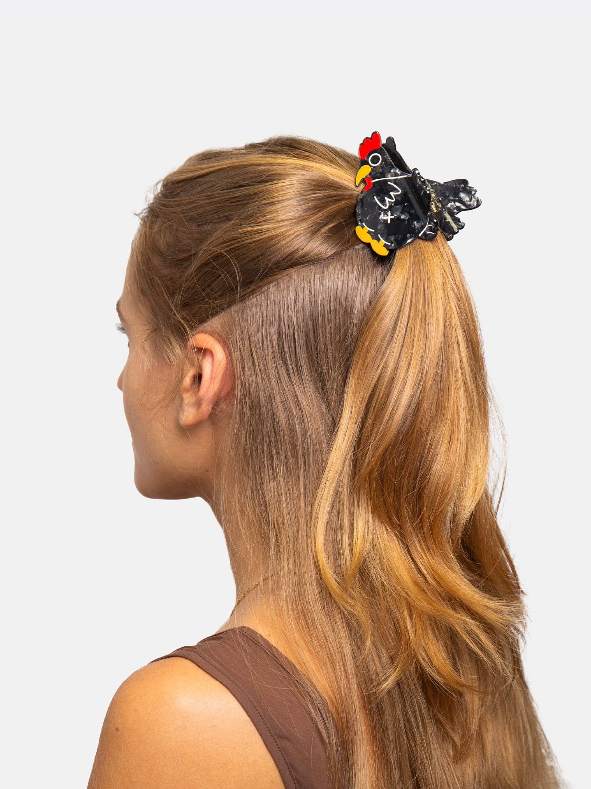 Chicken Hair Claw - Twirls + Twigs