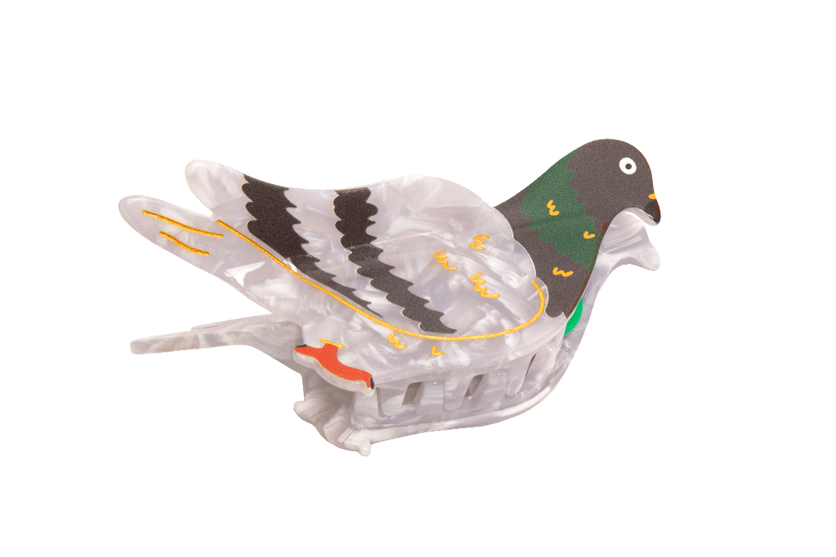 Pigeon Hair Claw - Twirls + Twigs