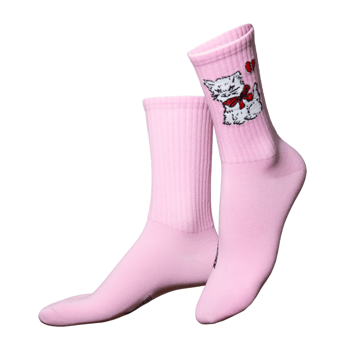 Vintage Cat Flat Socks - Twirls + Twigs