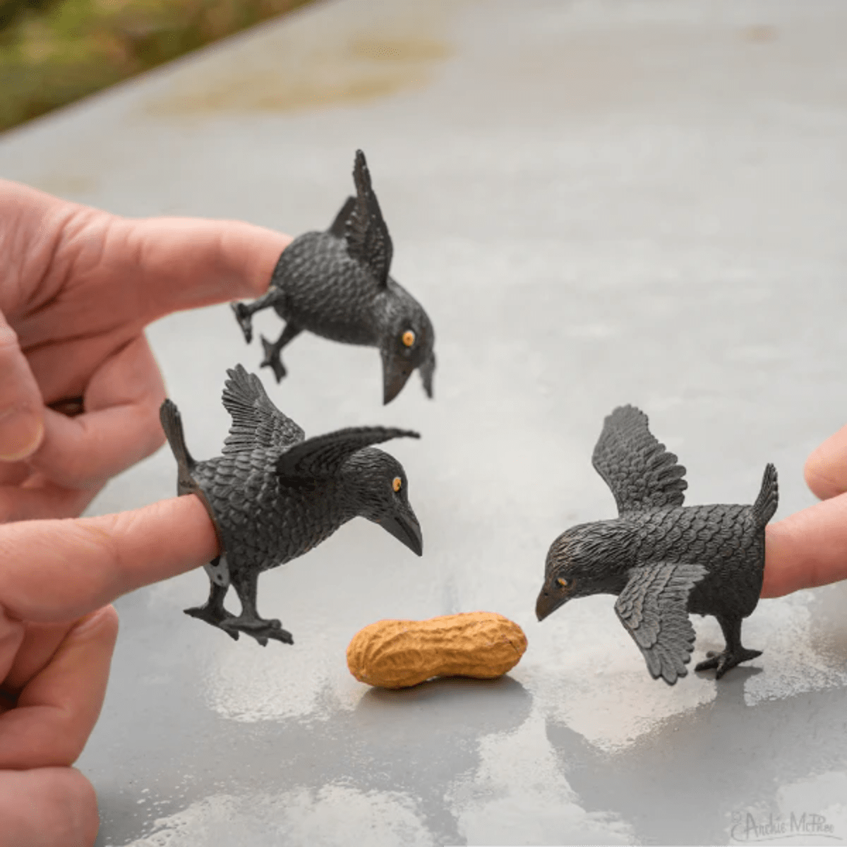 Finger Puppet - Finger Crows - Twirls + Twigs