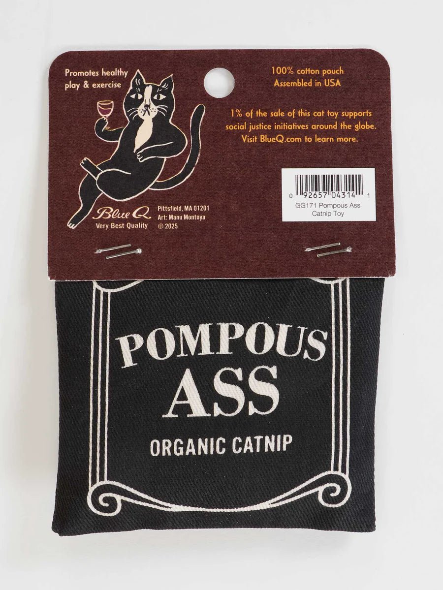 Pompous Ass Catnip Toy - Twirls + Twigs