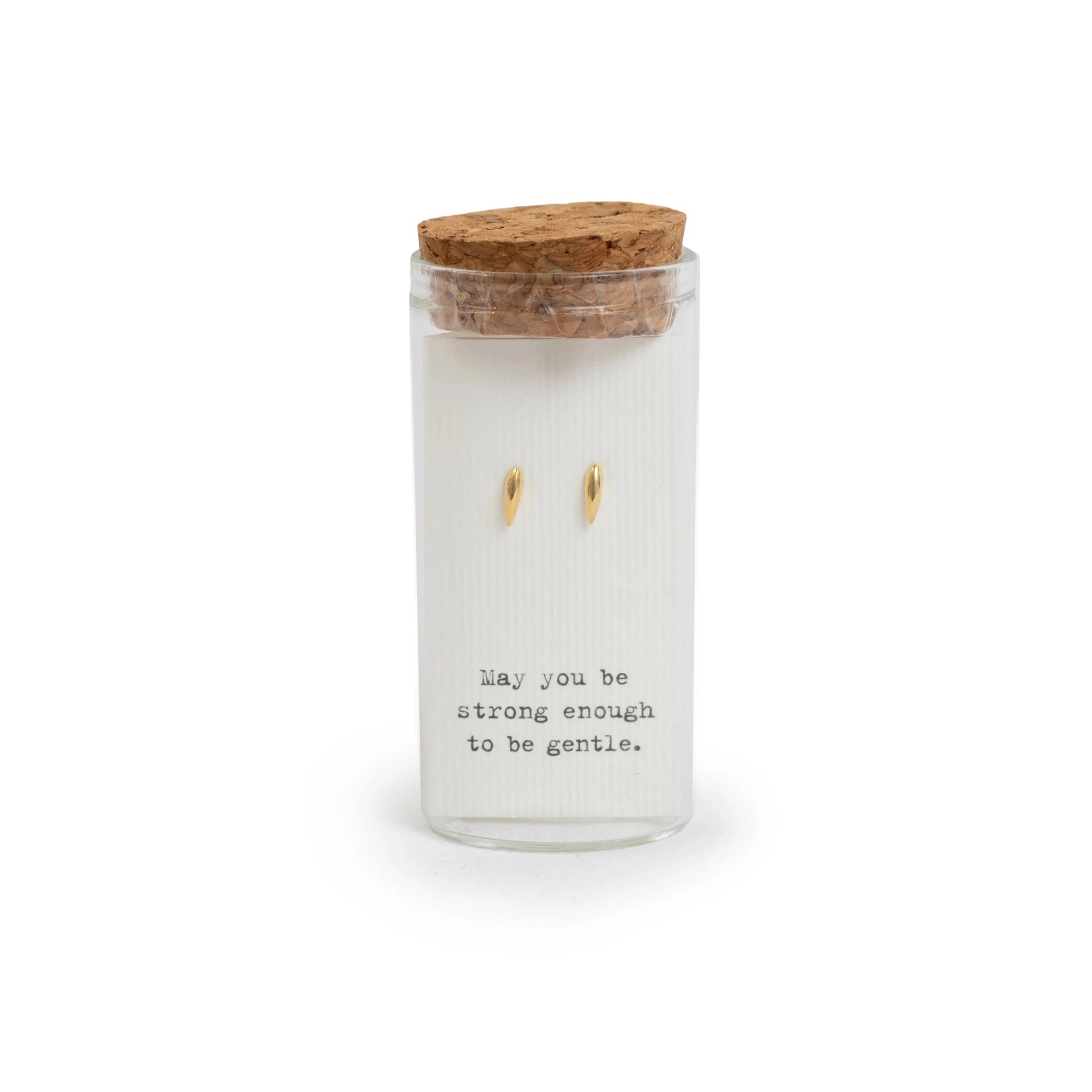 Message in a Bottle Earrings - Twirls + Twigs