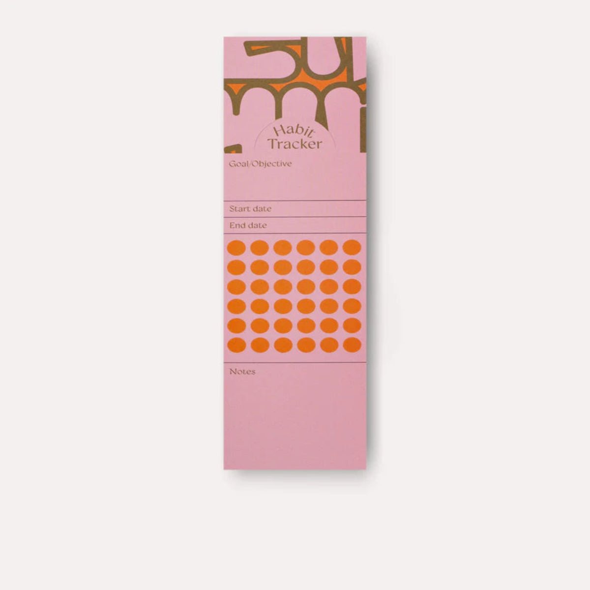Hinoki Habit Tracker Bookmark Set - Twirls + Twigs