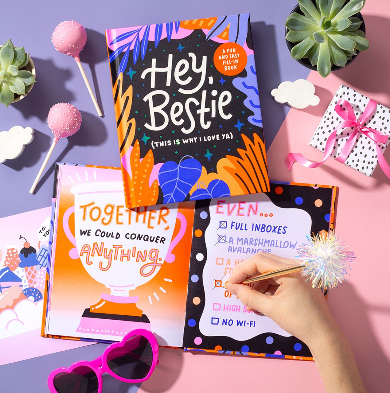Hey, Bestie book - Twirls + Twigs