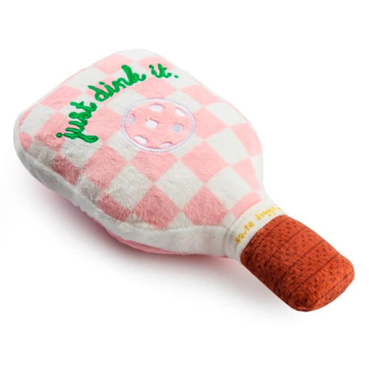 Pink Checker Pickleball Paddle - Twirls + Twigs