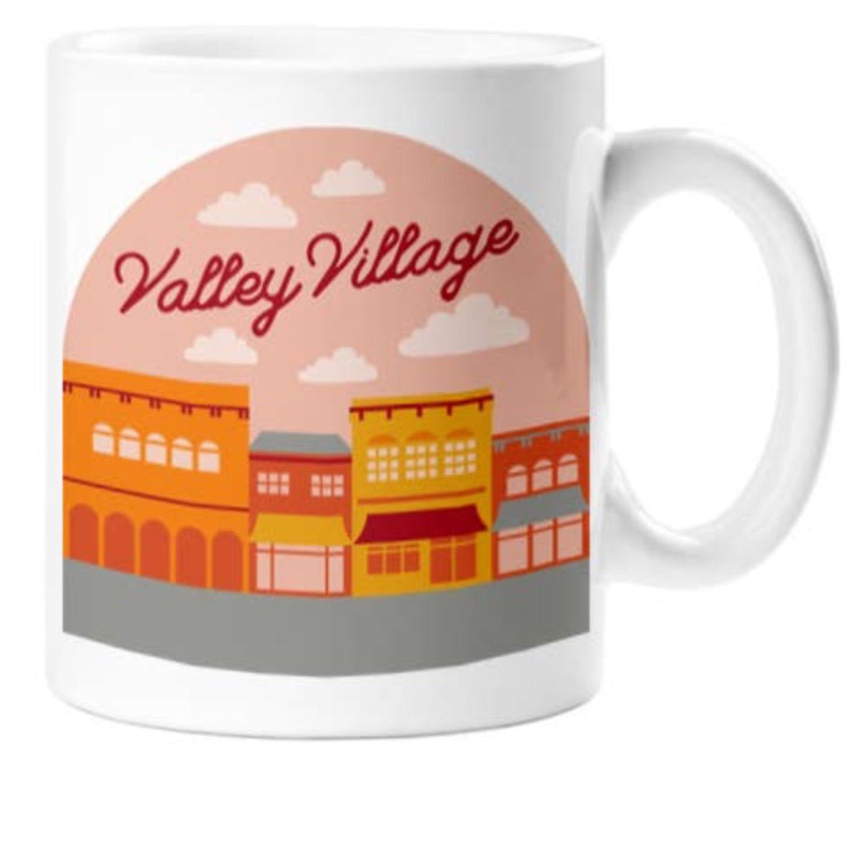 VALLEY VILLAGE Mug - Small Town View - Twirls + Twigs