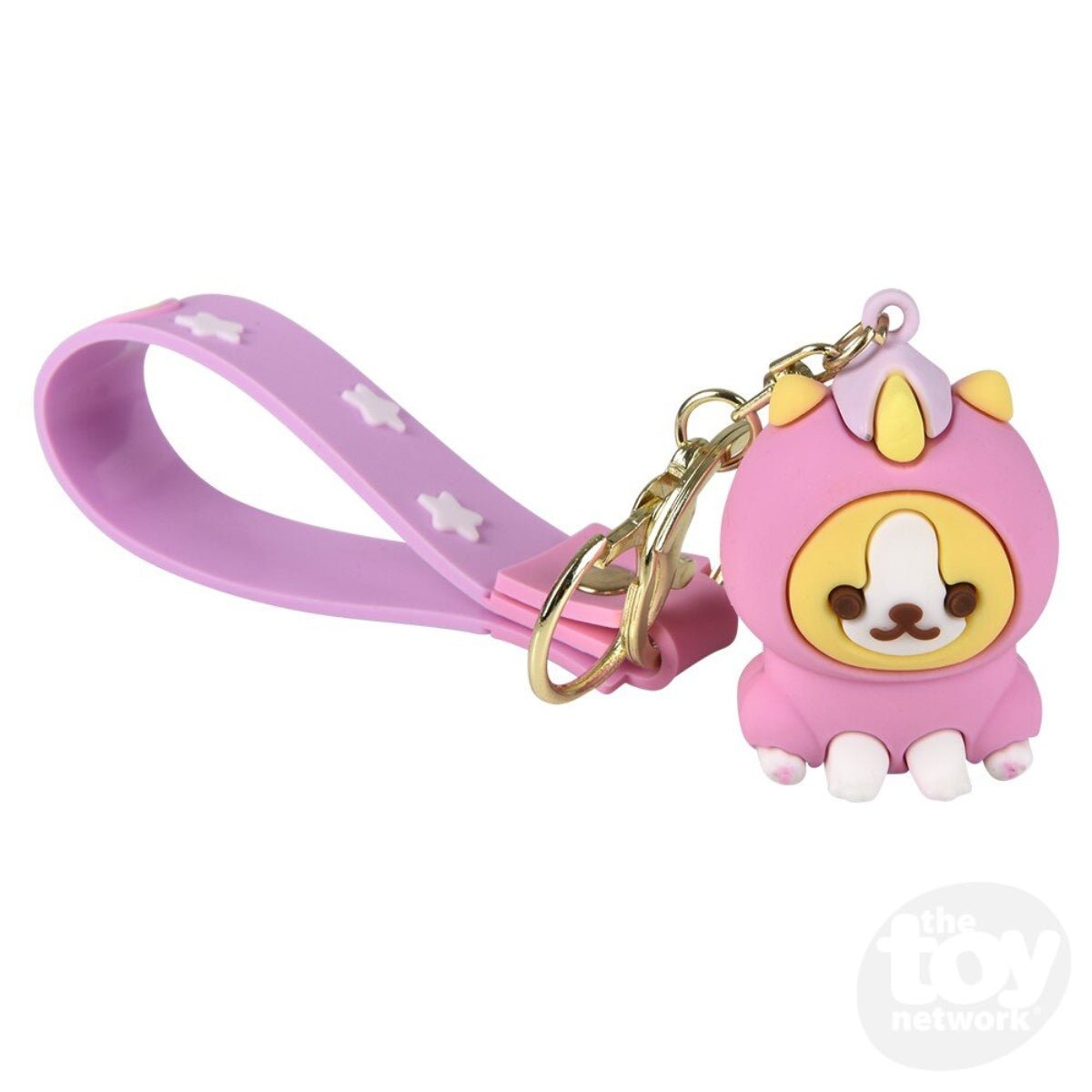 Kawaii Animal Wristlet Clip On 2" - Twirls + Twigs