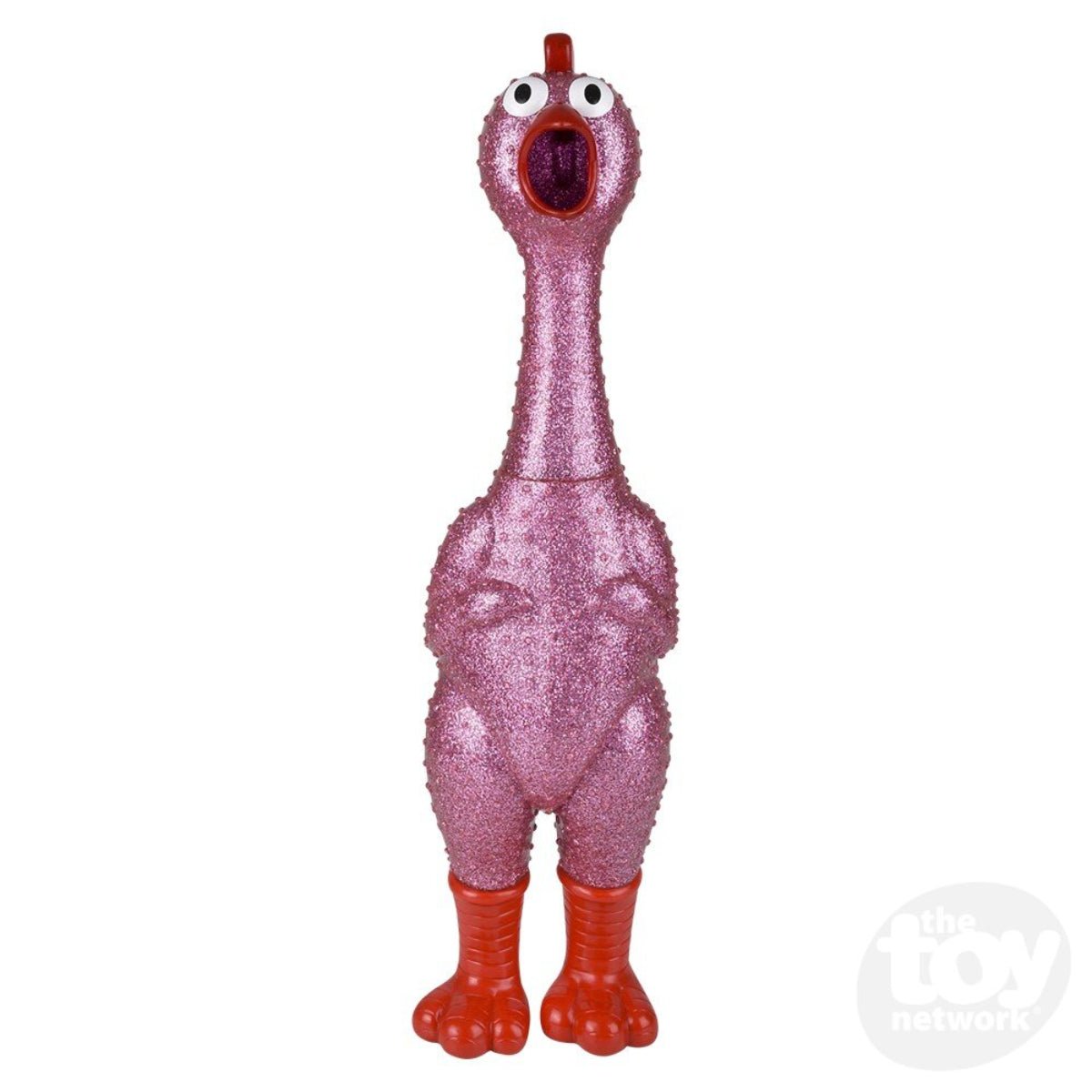 GIANT GLITTER SPARKLE RUBBER CHICKEN-24" - Twirls + Twigs