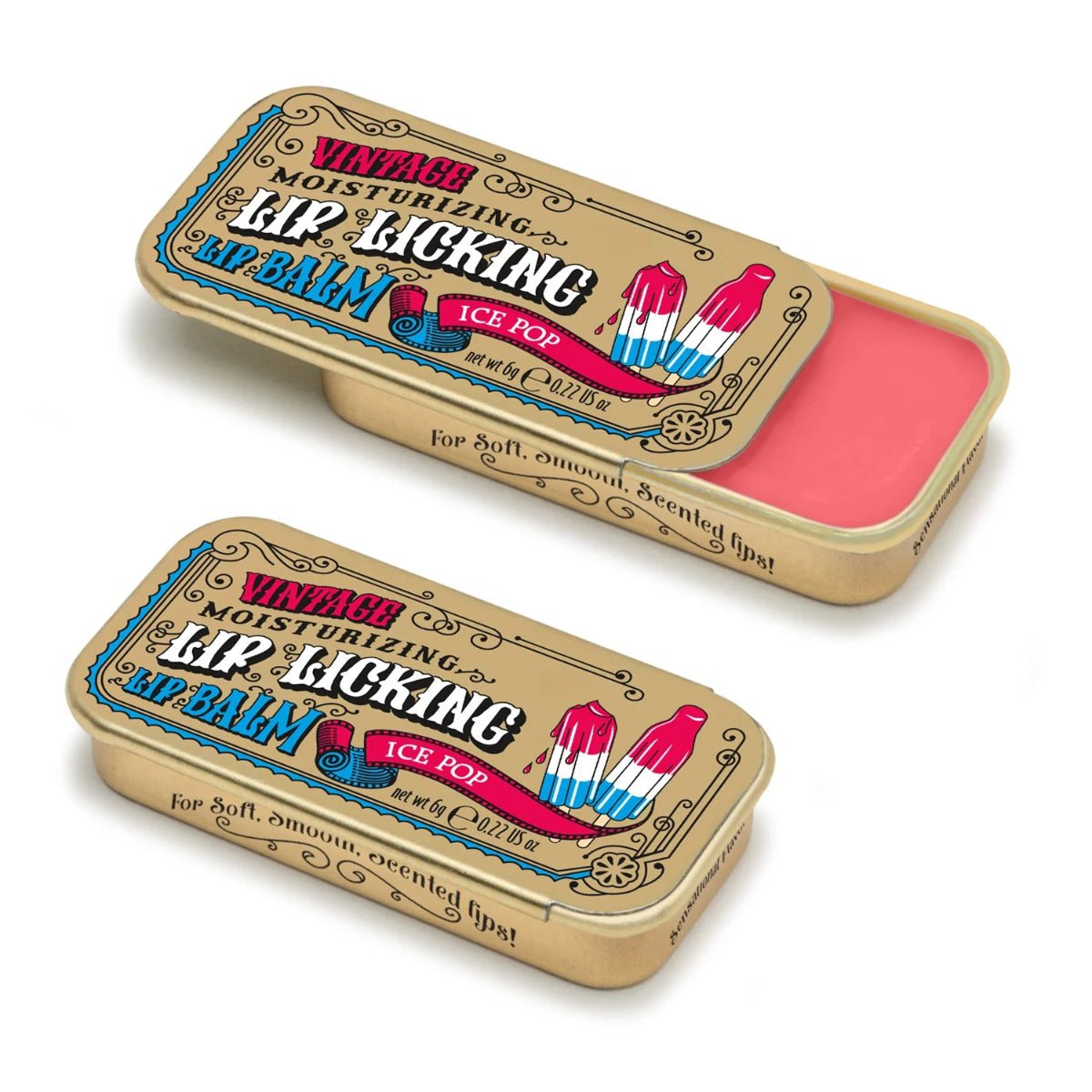 Ice Pop Lip Licking Flavored Lip Balm - Twirls + Twigs
