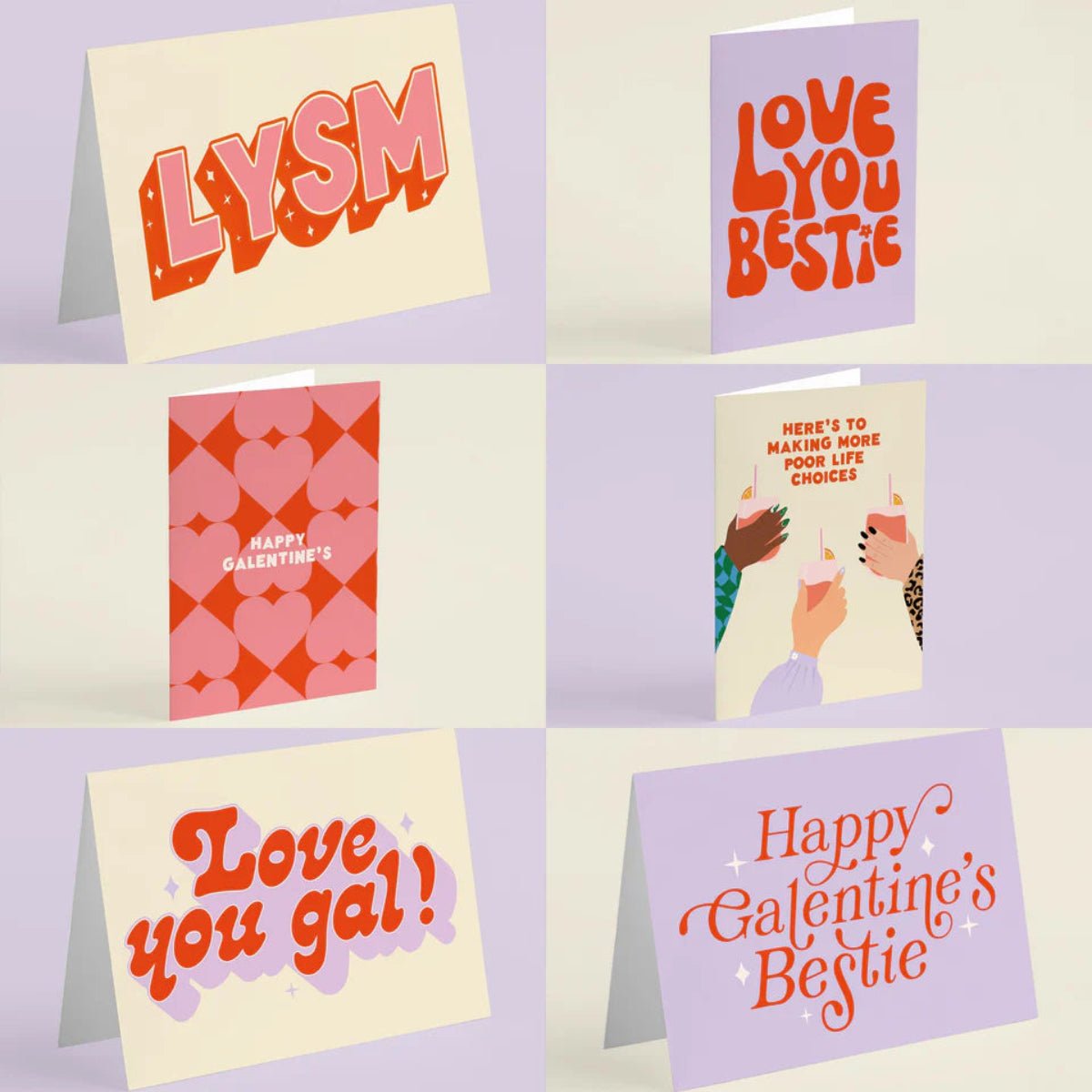 Love You Bestie Hand Card - Twirls + Twigs
