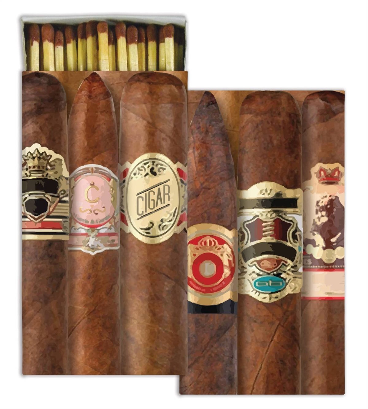 Matches - Cigars - Twirls + Twigs