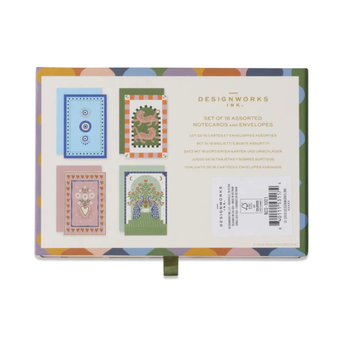 Boxed A DOPO Notecard Set - 16 cards - Twirls + Twigs