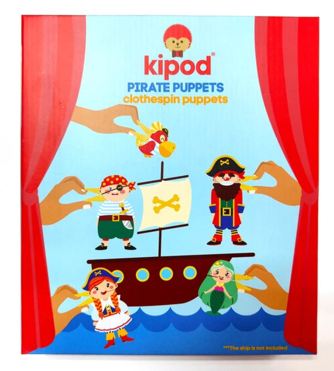 Clothespin Puppets Pirates - Twirls + Twigs