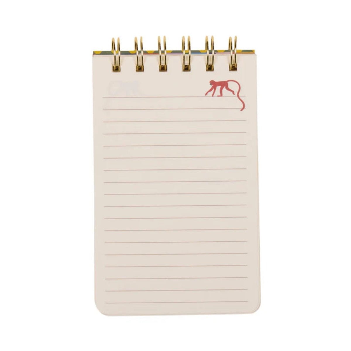 A DOPO MONKEY TWIN WIRE NOTEPAD - Twirls + Twigs