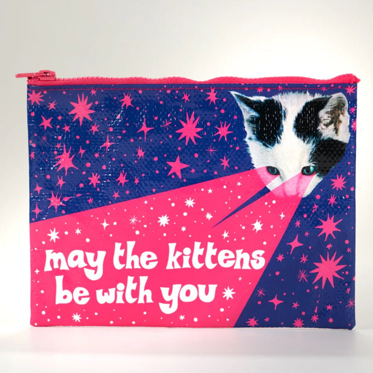 May The Kittens Be With You Zipper Pouch - Twirls + Twigs