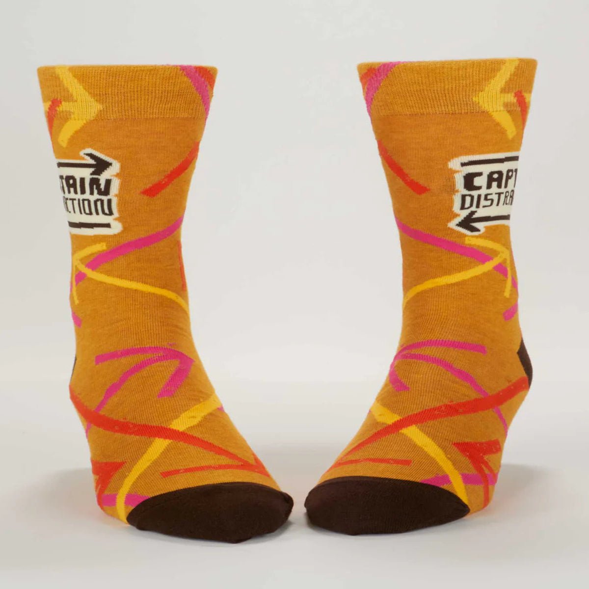 Captain Distraction Men's Socks - Twirls + Twigs