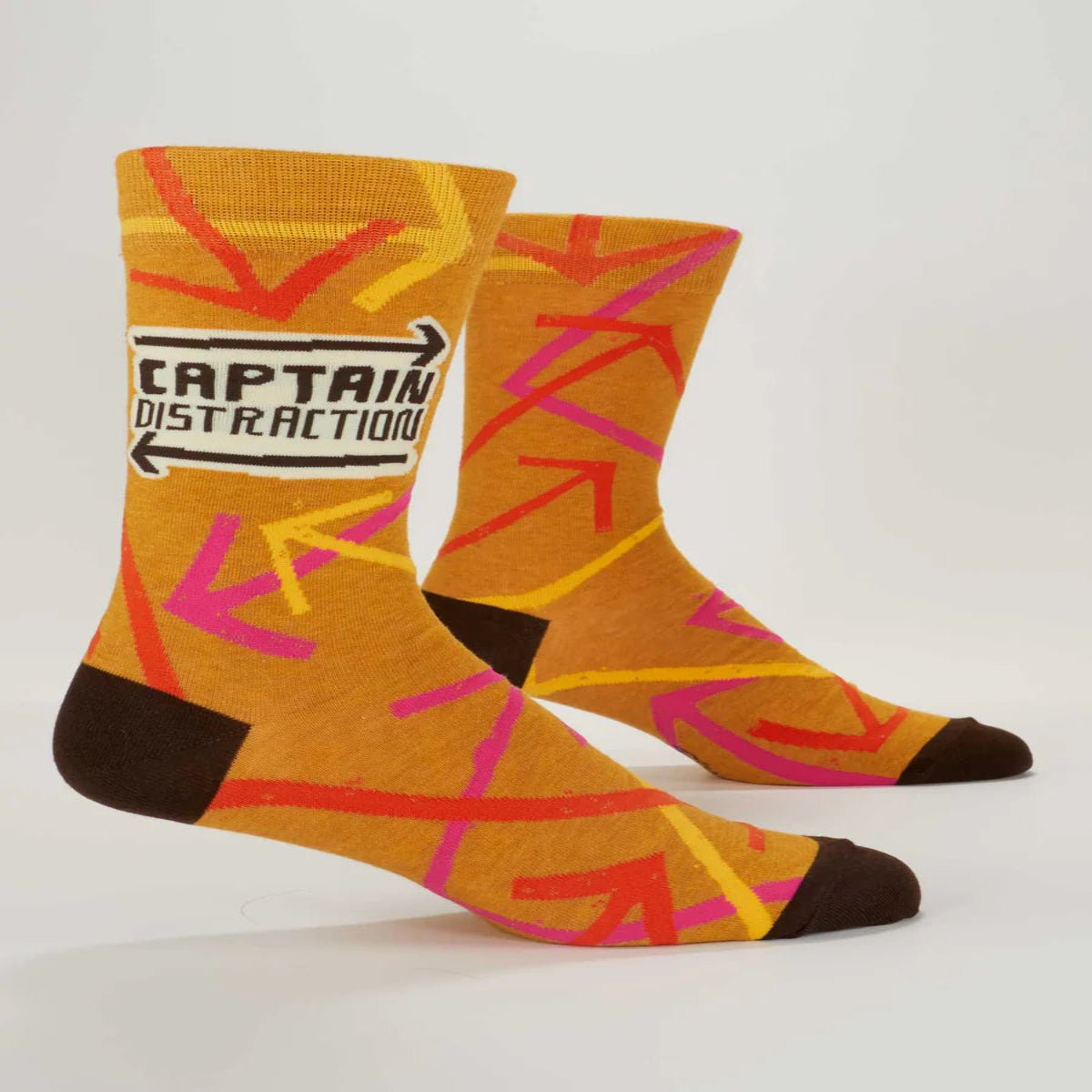Captain Distraction Men's Socks - Twirls + Twigs