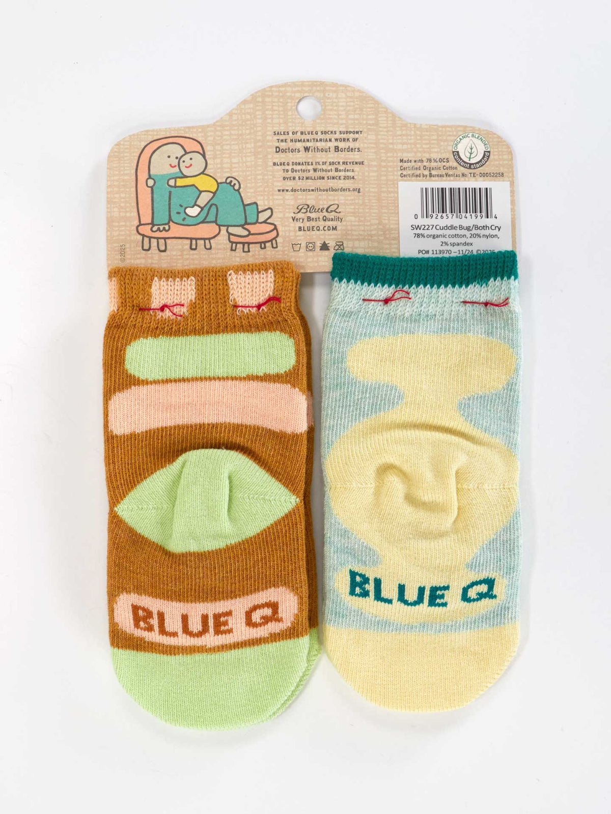 Certified Cuddle Bug | I Bet I Can Make Us Both Cry Baby Socks - Twirls + Twigs