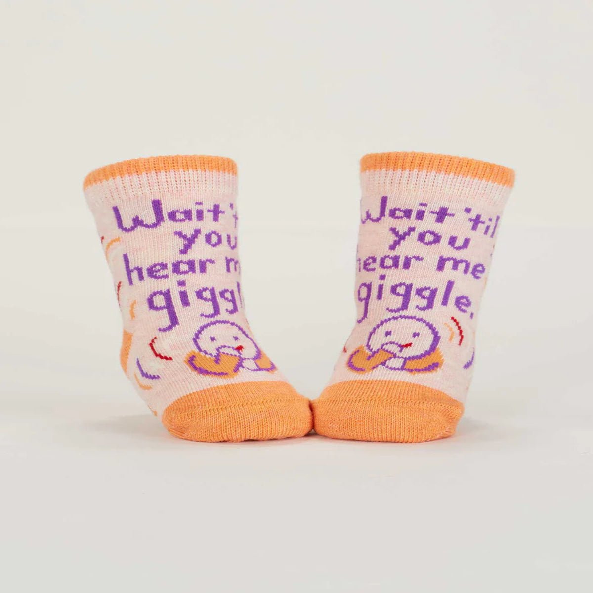 Hear Me Giggle/Sleep Baby Socks - Twirls + Twigs