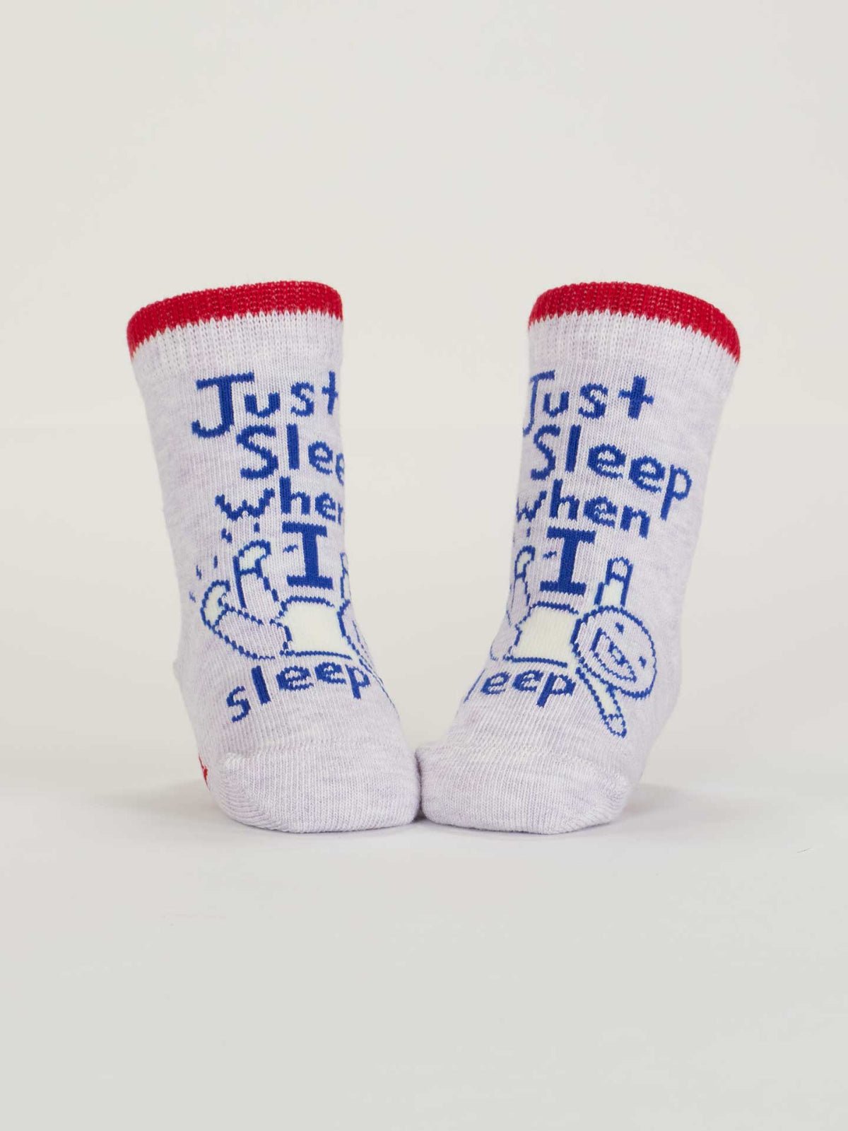 Wait 'til You Hear Me Giggle | Just Sleep When I Sleep Baby Socks - Twirls + Twigs