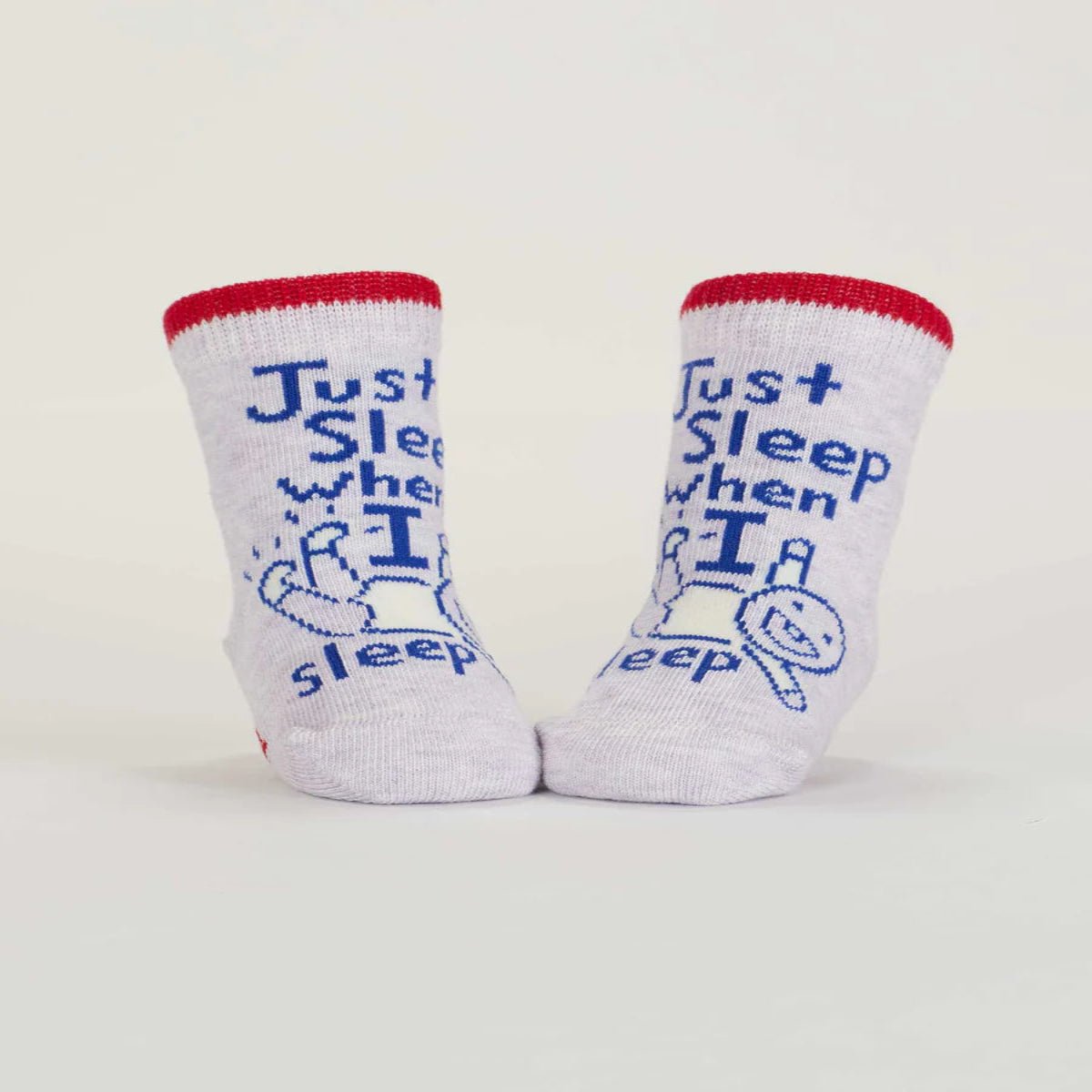 Hear Me Giggle/Sleep Baby Socks - Twirls + Twigs