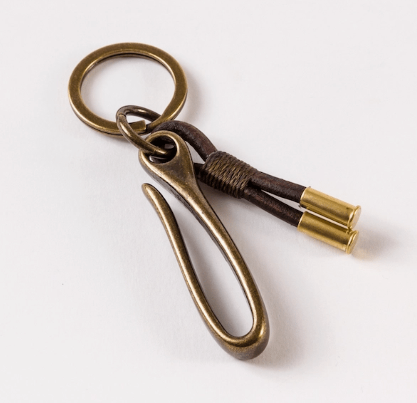 Sage Belt hook keychain - Twirls + Twigs