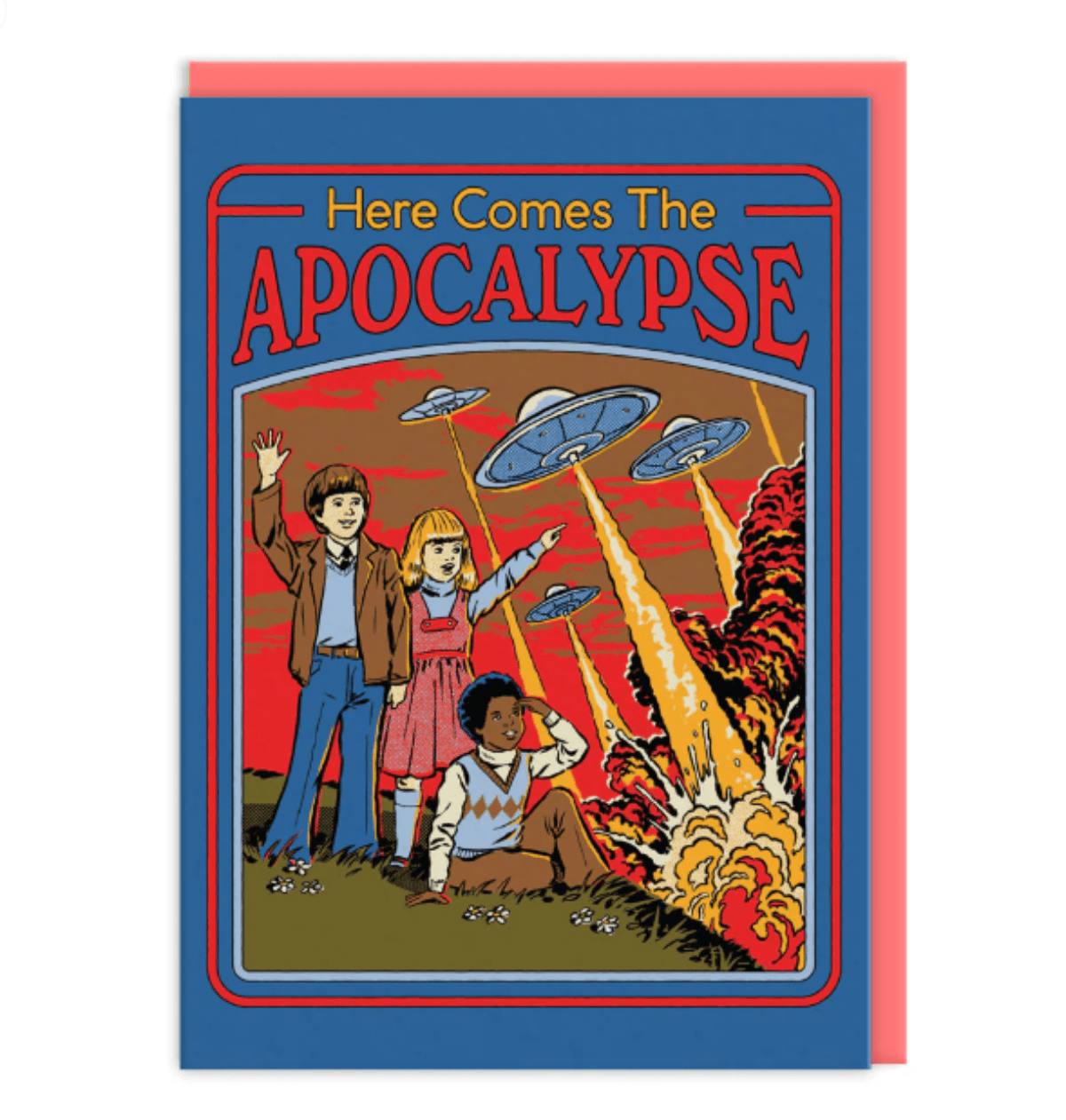 Apocalypse Greeting Card - Twirls + Twigs