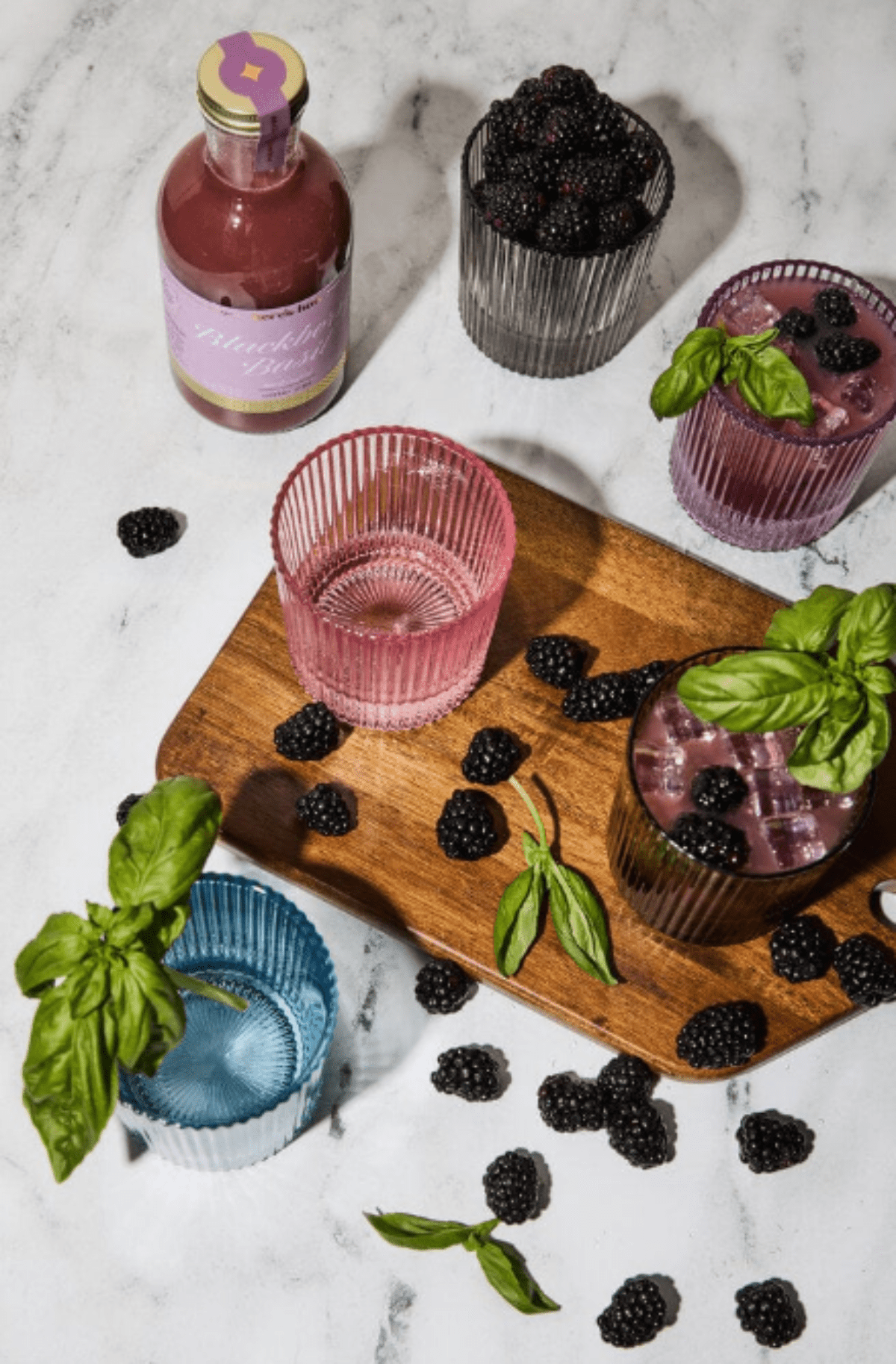 Blackberry Basil - Twirls + Twigs