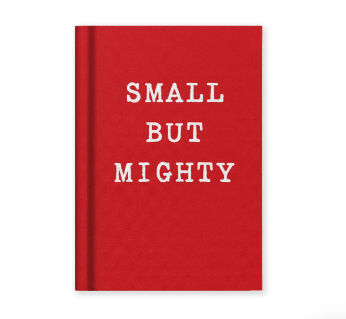 Small But Mighty Fabric Hardback Notebook (A7) - Twirls + Twigs