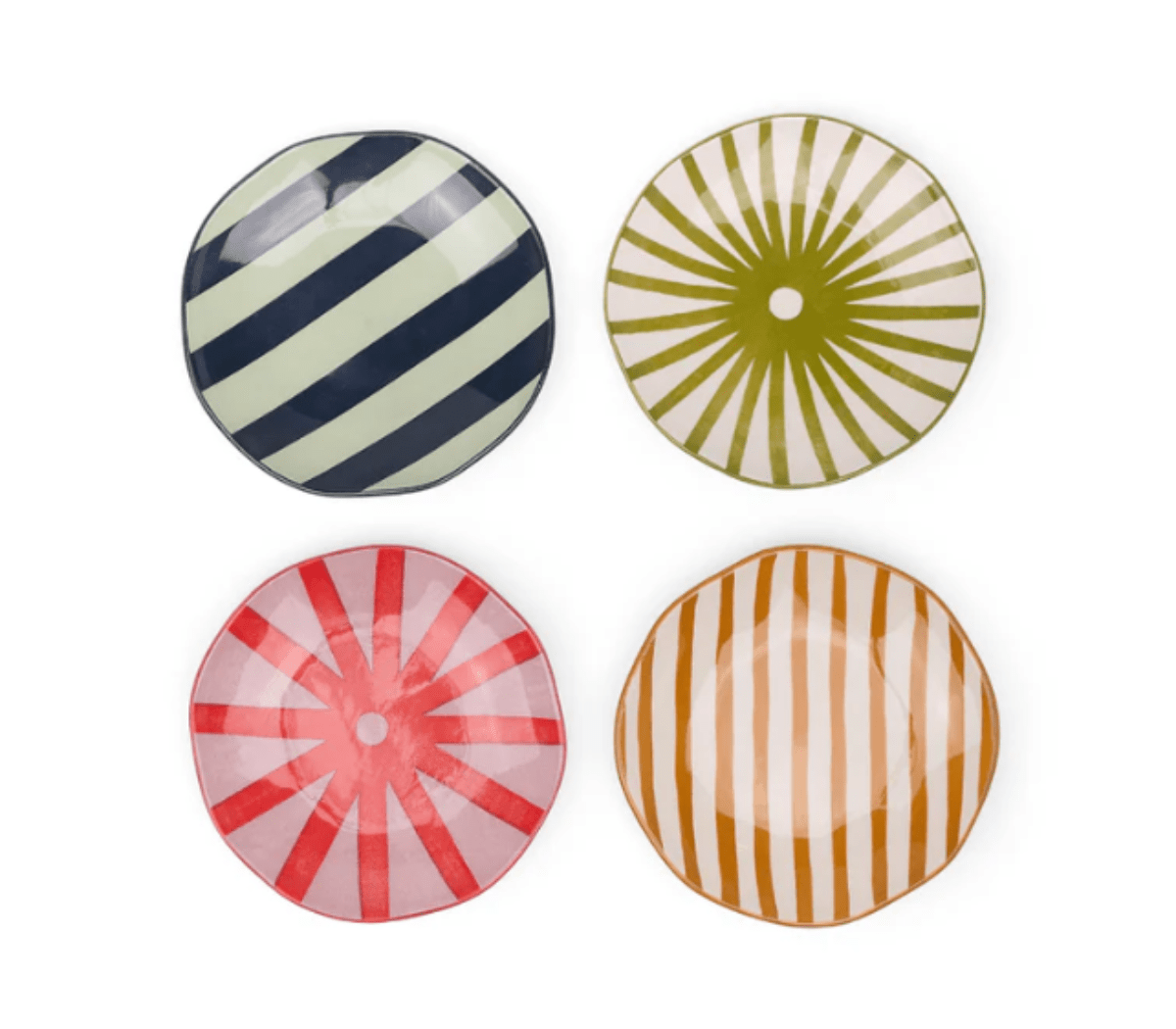 The Marley Appetizer Plates - Twirls + Twigs