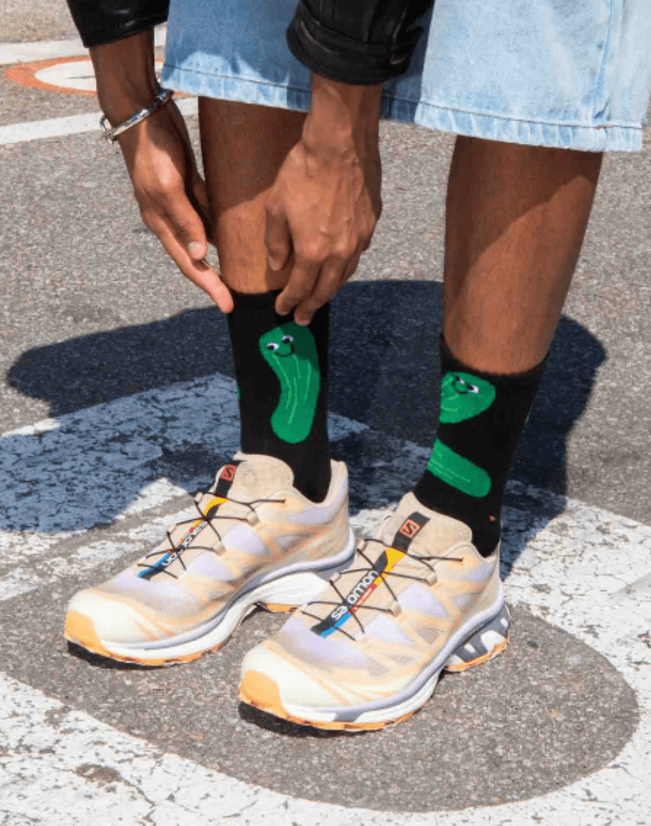 Pickles Flat-Pack Socks - Twirls + Twigs